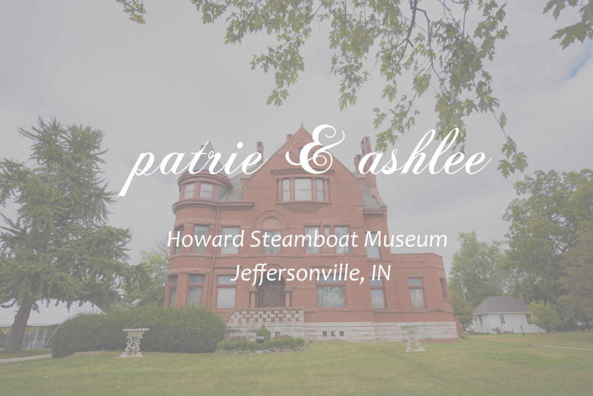 Patrie and Ashlee Howard Steamboat Museum Wedding